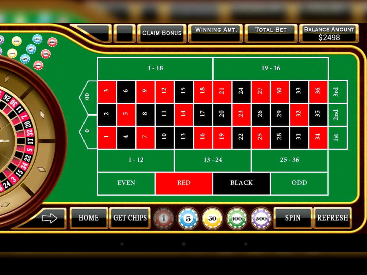 £655 Cip percuma di No Bonus Casino